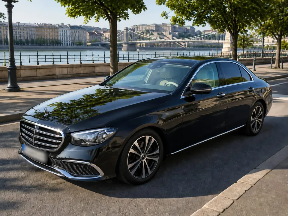 Mercedes-Benz E-Class sofőrrel